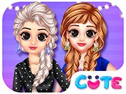 Play Princess Stripes Vs Dots Cutedressup Game on FOG.COM